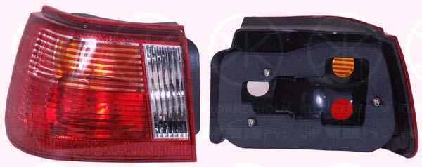 Klokkerholm 66080711 Tail lamp outer left 66080711: Buy near me in Poland at 2407.PL - Good price!