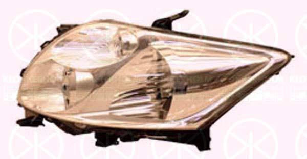 Klokkerholm 81180121A1 Headlight left 81180121A1: Buy near me in Poland at 2407.PL - Good price!