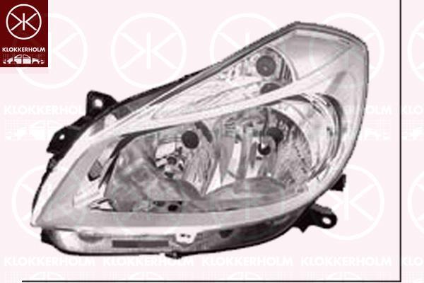 Klokkerholm 60330125A1 Headlight left 60330125A1: Buy near me at 2407.PL in Poland at an Affordable price!