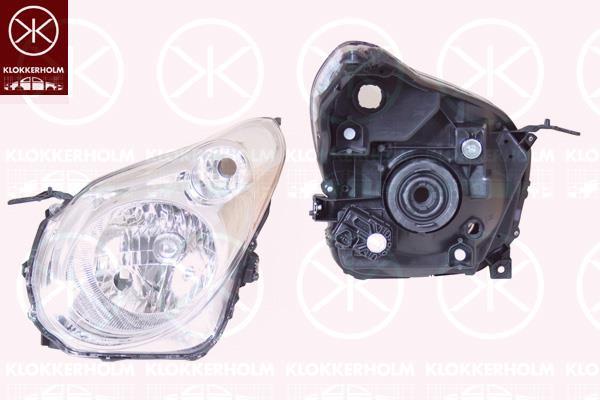 Klokkerholm 68090141 Headlight left 68090141: Buy near me in Poland at 2407.PL - Good price!