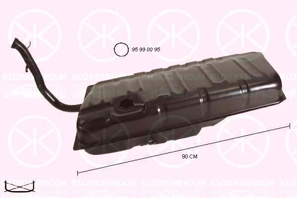 Klokkerholm 9526018 Tank assy fuel 9526018: Buy near me at 2407.PL in Poland at an Affordable price!