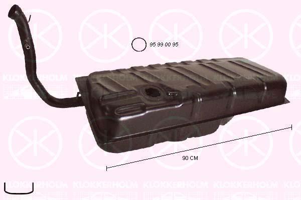 Klokkerholm 9526019 Tank assy fuel 9526019: Buy near me in Poland at 2407.PL - Good price!