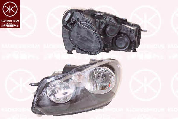 Klokkerholm 95340124A1 Headlight right 95340124A1: Buy near me in Poland at 2407.PL - Good price!