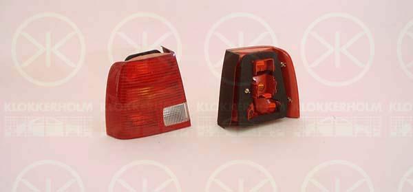 Klokkerholm 95390711A1 Tail lamp left 95390711A1: Buy near me in Poland at 2407.PL - Good price!