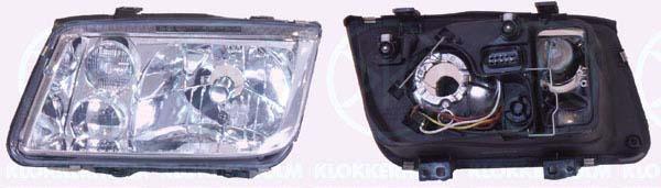 Klokkerholm 95430131 Headlight left 95430131: Buy near me in Poland at 2407.PL - Good price!
