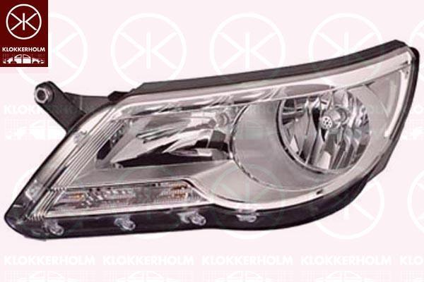 Klokkerholm 95480121A1 Headlight left 95480121A1: Buy near me in Poland at 2407.PL - Good price!
