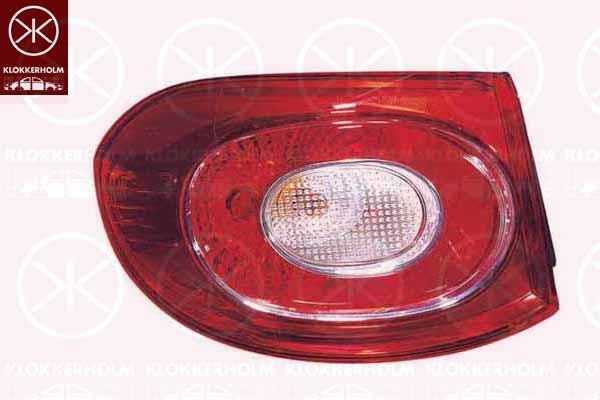 Klokkerholm 95480711 Tail lamp outer left 95480711: Buy near me in Poland at 2407.PL - Good price!