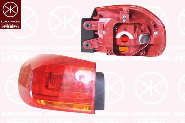 Klokkerholm 95480715 Tail lamp outer left 95480715: Buy near me in Poland at 2407.PL - Good price!