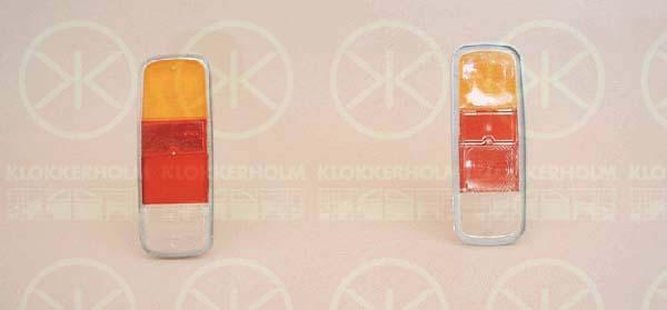 Klokkerholm 95560750 Rear lamp glass 95560750: Buy near me in Poland at 2407.PL - Good price!