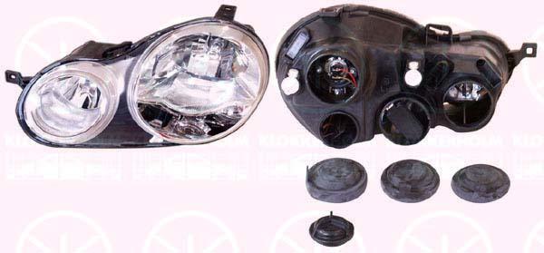 Klokkerholm 95060121A1 Headlight left 95060121A1: Buy near me in Poland at 2407.PL - Good price!