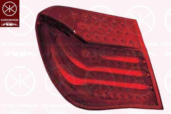 Klokkerholm 00770701A1 Tail lamp outer left 00770701A1: Buy near me in Poland at 2407.PL - Good price!