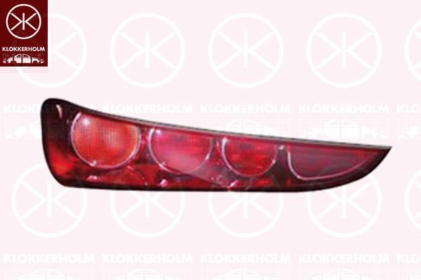 Klokkerholm 01160701A1 Tail lamp left 01160701A1: Buy near me in Poland at 2407.PL - Good price!
