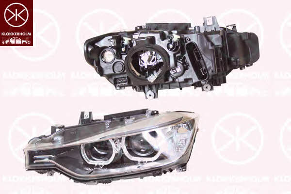 Klokkerholm 00630182A1 Headlight right 00630182A1: Buy near me in Poland at 2407.PL - Good price!
