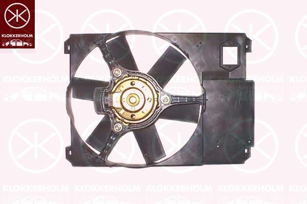 Klokkerholm 20922601 Вентилятор радиатора охлаждения 20922601: Отличная цена - Купить в Польше на 2407.PL!