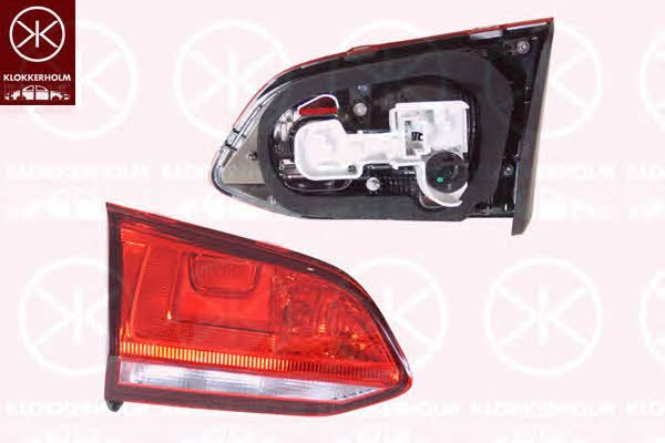 Klokkerholm 95350736A1 Tail lamp inner right 95350736A1: Buy near me in Poland at 2407.PL - Good price!