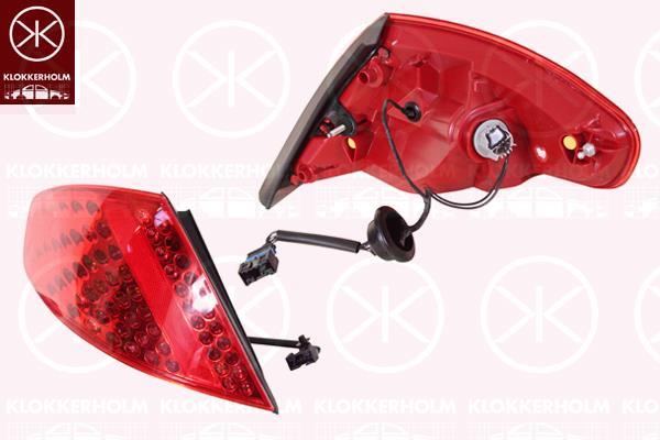 Klokkerholm 55140709A1 Tail lamp outer left 55140709A1: Buy near me at 2407.PL in Poland at an Affordable price!