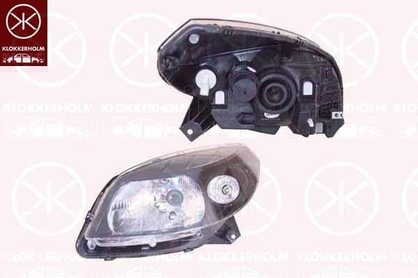 Klokkerholm 13050143 Headlight left 13050143: Buy near me in Poland at 2407.PL - Good price!