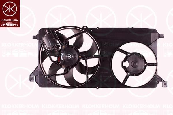Klokkerholm 25102601 Вентилятор радиатора охлаждения 25102601: Отличная цена - Купить в Польше на 2407.PL!