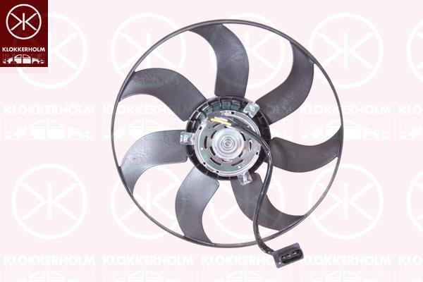Klokkerholm 95072601 Вентилятор радиатора охлаждения 95072601: Отличная цена - Купить в Польше на 2407.PL!