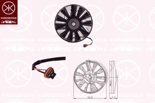 Klokkerholm 50502602 Hub, engine cooling fan wheel 50502602: Buy near me in Poland at 2407.PL - Good price!