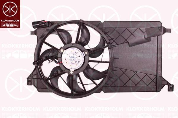 Klokkerholm 25332603 Вентилятор радіатора охолодження 25332603: Приваблива ціна - Купити у Польщі на 2407.PL!