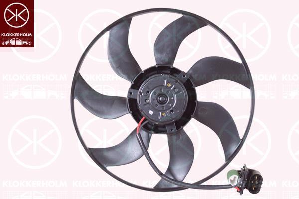 Klokkerholm 50532602 Вентилятор радиатора охлаждения 50532602: Отличная цена - Купить в Польше на 2407.PL!