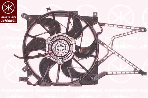 Klokkerholm 50512603 Hub, engine cooling fan wheel 50512603: Buy near me in Poland at 2407.PL - Good price!