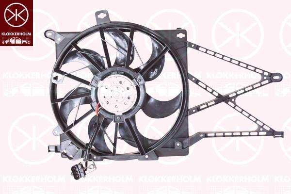 Klokkerholm 50522603 Hub, engine cooling fan wheel 50522603: Buy near me in Poland at 2407.PL - Good price!