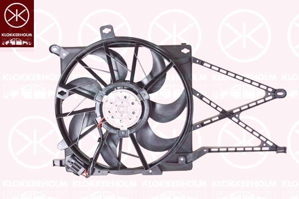Klokkerholm 50522604 Hub, engine cooling fan wheel 50522604: Buy near me in Poland at 2407.PL - Good price!