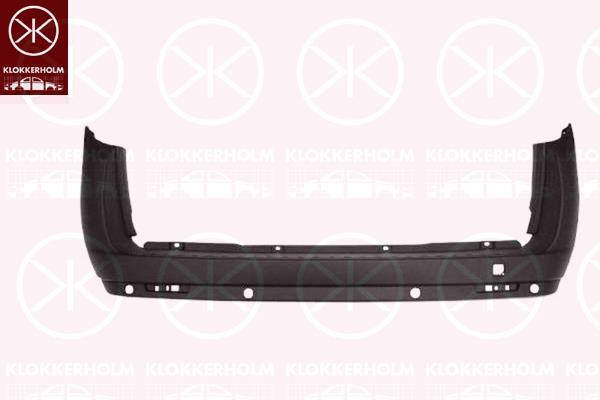 Klokkerholm 5098953A1 Бампер задний 5098953A1: Отличная цена - Купить в Польше на 2407.PL!