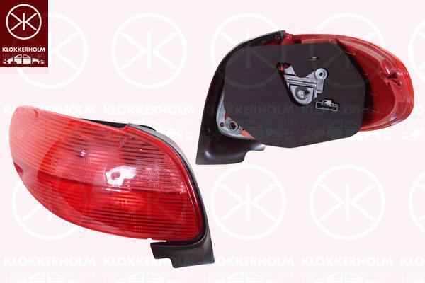 Klokkerholm 55070709A1 Tail lamp left 55070709A1: Buy near me in Poland at 2407.PL - Good price!