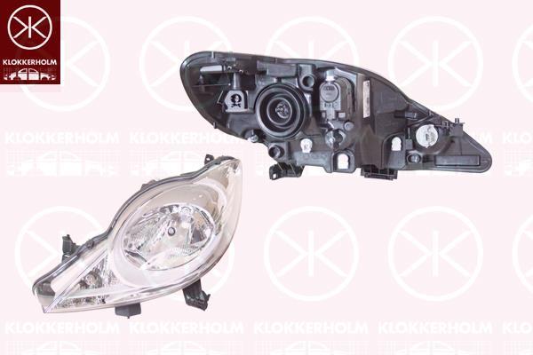 Klokkerholm 55010123A1 Headlight left 55010123A1: Buy near me in Poland at 2407.PL - Good price!