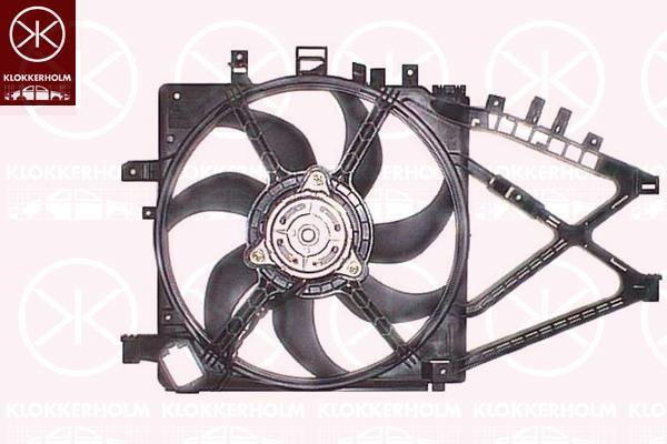 Klokkerholm 50232604 Вентилятор радиатора охлаждения 50232604: Отличная цена - Купить в Польше на 2407.PL!
