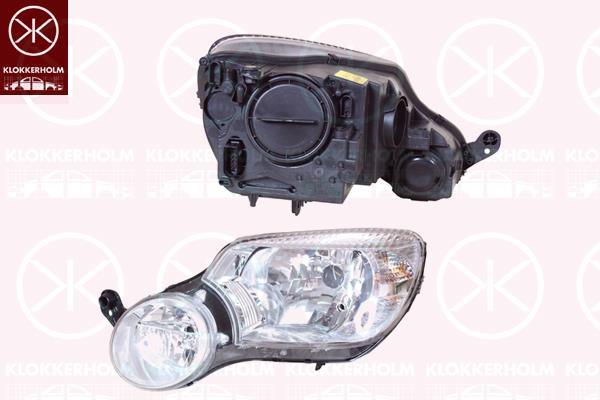 Klokkerholm 75350121A1 Headlight left 75350121A1: Buy near me in Poland at 2407.PL - Good price!