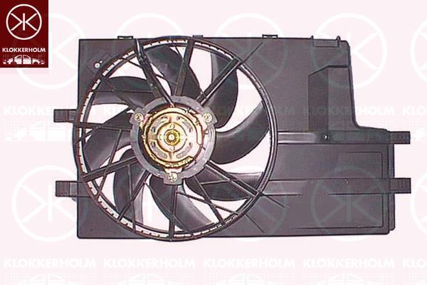 Klokkerholm 35052601 Вентилятор радіатора охолодження 35052601: Приваблива ціна - Купити у Польщі на 2407.PL!