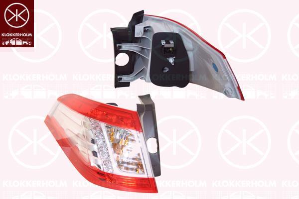 Klokkerholm 55390713 Tail lamp left 55390713: Buy near me at 2407.PL in Poland at an Affordable price!