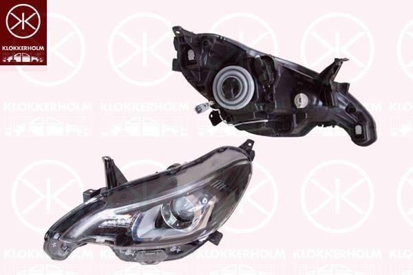 Klokkerholm 55000121A1 Headlight left 55000121A1: Buy near me in Poland at 2407.PL - Good price!