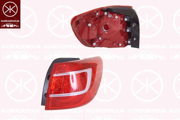 Klokkerholm 32920702 Tail lamp outer right 32920702: Buy near me in Poland at 2407.PL - Good price!