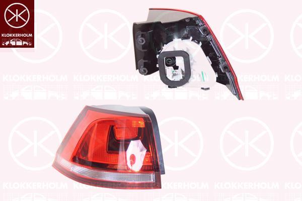 Klokkerholm 95350733A1 Tail lamp outer left 95350733A1: Buy near me in Poland at 2407.PL - Good price!