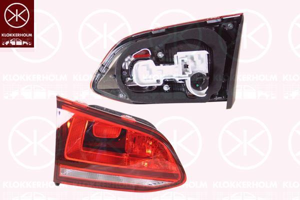Klokkerholm 95350737A1 Tail lamp inner left 95350737A1: Buy near me in Poland at 2407.PL - Good price!