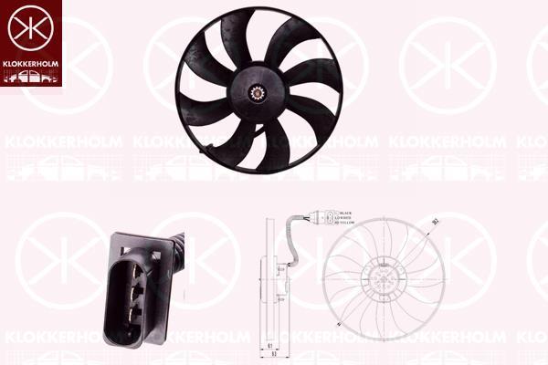 Klokkerholm 95062604 Hub, engine cooling fan wheel 95062604: Buy near me in Poland at 2407.PL - Good price!