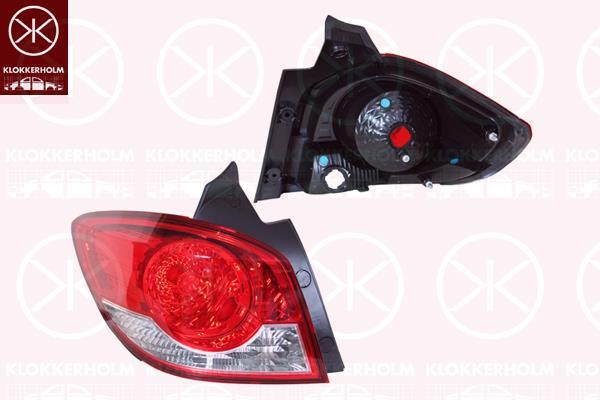 Klokkerholm 11330715 Tail lamp outer left 11330715: Buy near me in Poland at 2407.PL - Good price!