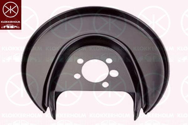Klokkerholm 9506877 Brake dust shield 9506877: Buy near me in Poland at 2407.PL - Good price!