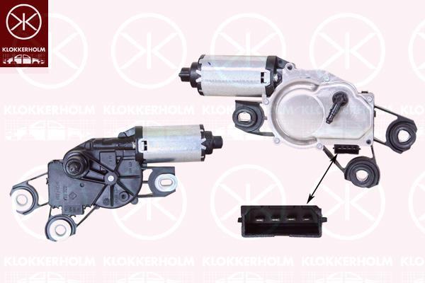Klokkerholm 66097170 Wipe motor 66097170: Buy near me in Poland at 2407.PL - Good price!