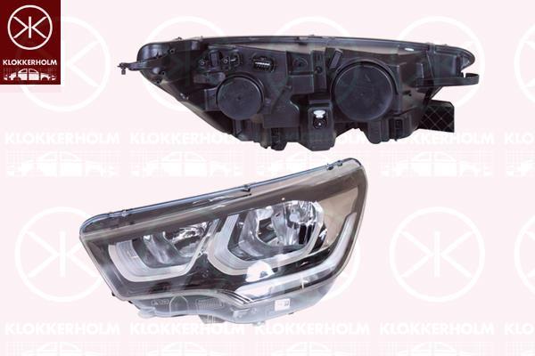 Klokkerholm 05390123A1 Headlight left 05390123A1: Buy near me in Poland at 2407.PL - Good price!