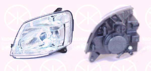 Klokkerholm 05510123A1 Headlight left 05510123A1: Buy near me in Poland at 2407.PL - Good price!
