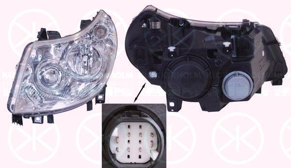 Klokkerholm 20970121A1 Headlight left 20970121A1: Buy near me in Poland at 2407.PL - Good price!