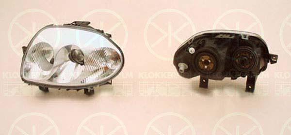 Klokkerholm 60320141A1 Headlight left 60320141A1: Buy near me in Poland at 2407.PL - Good price!