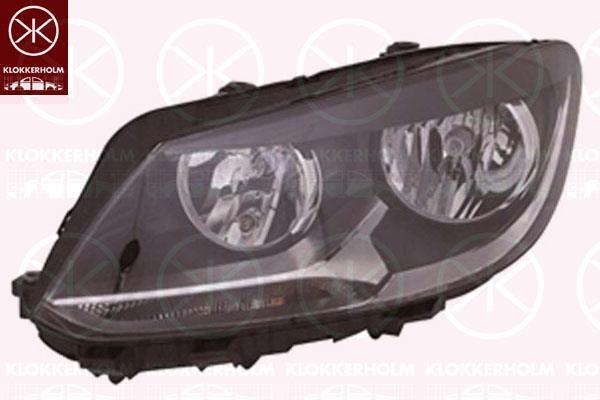 Klokkerholm 95490121A1 Headlight left 95490121A1: Buy near me in Poland at 2407.PL - Good price!