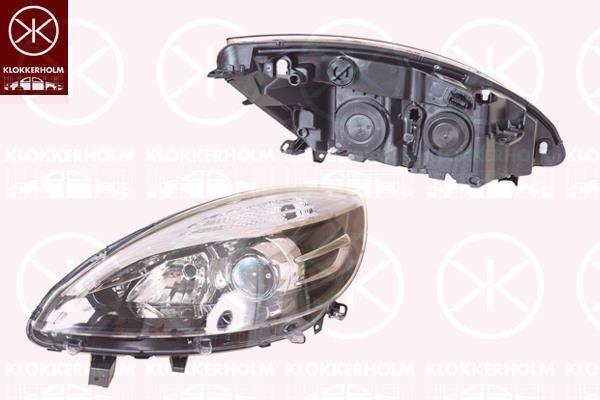 Klokkerholm 60440123A1 Headlight left 60440123A1: Buy near me in Poland at 2407.PL - Good price!